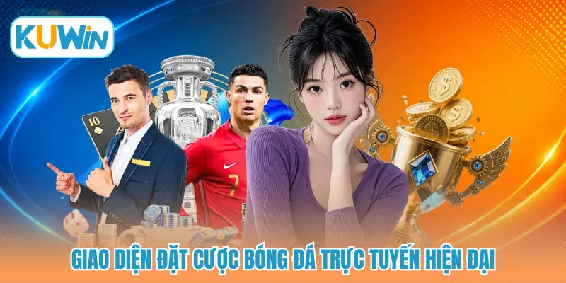 Giao diện đặt cược bóng đá trực tuyến hiện đại